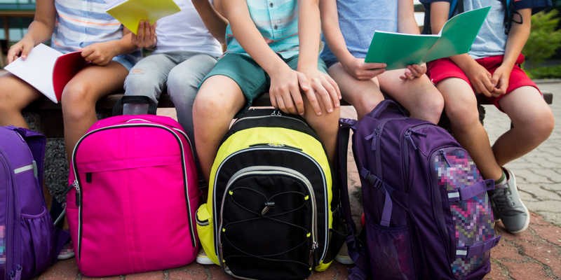 Mochilas y loncheras  libres de gérmenes