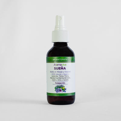 Aceite Corporal y  de Masaje Sueña